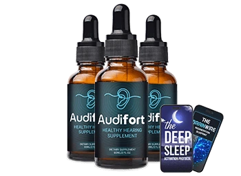 Audifort Hearing Health Supplement - Natural Formula with 20+ Ingredients for Ear Wellness
