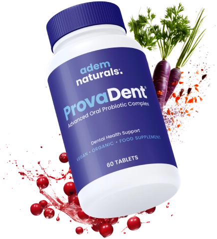 ProvaDent Dental Health Supplement - Natural Plant-Based Formula for Healthy Teeth and Gums