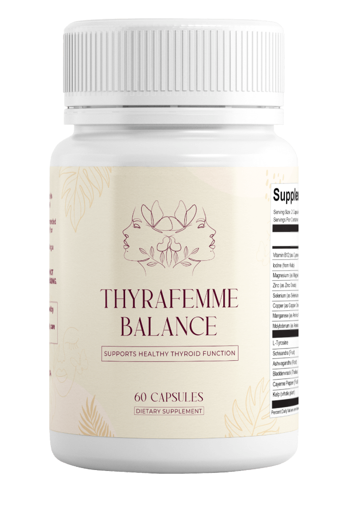 ThyraFemme Balance Thyroid & Hormonal Support Bottle